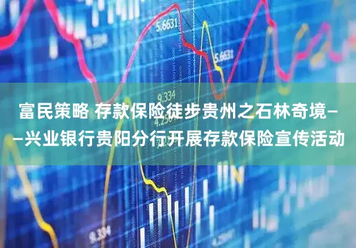 富民策略 存款保险徒步贵州之石林奇境——兴业银行贵阳分行开展存款保险宣传活动