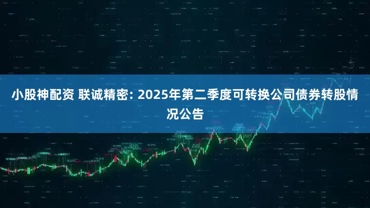 小股神配资 联诚精密: 2025年第二季度可转换公司债券转股情况公告