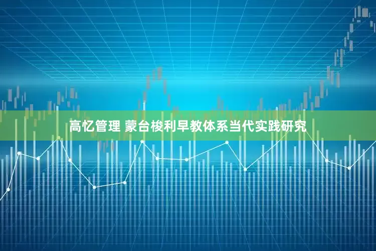高忆管理 蒙台梭利早教体系当代实践研究